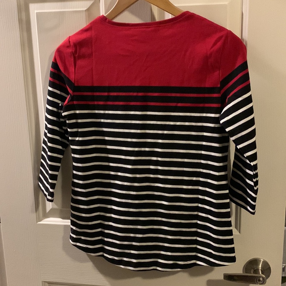 Karen Scott sport 3/4 sleeve top - Picture 5 of 5